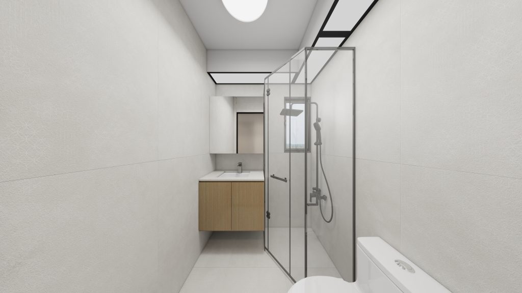 Common Bathroom Top & Bottom Cabinets (5 feet)
