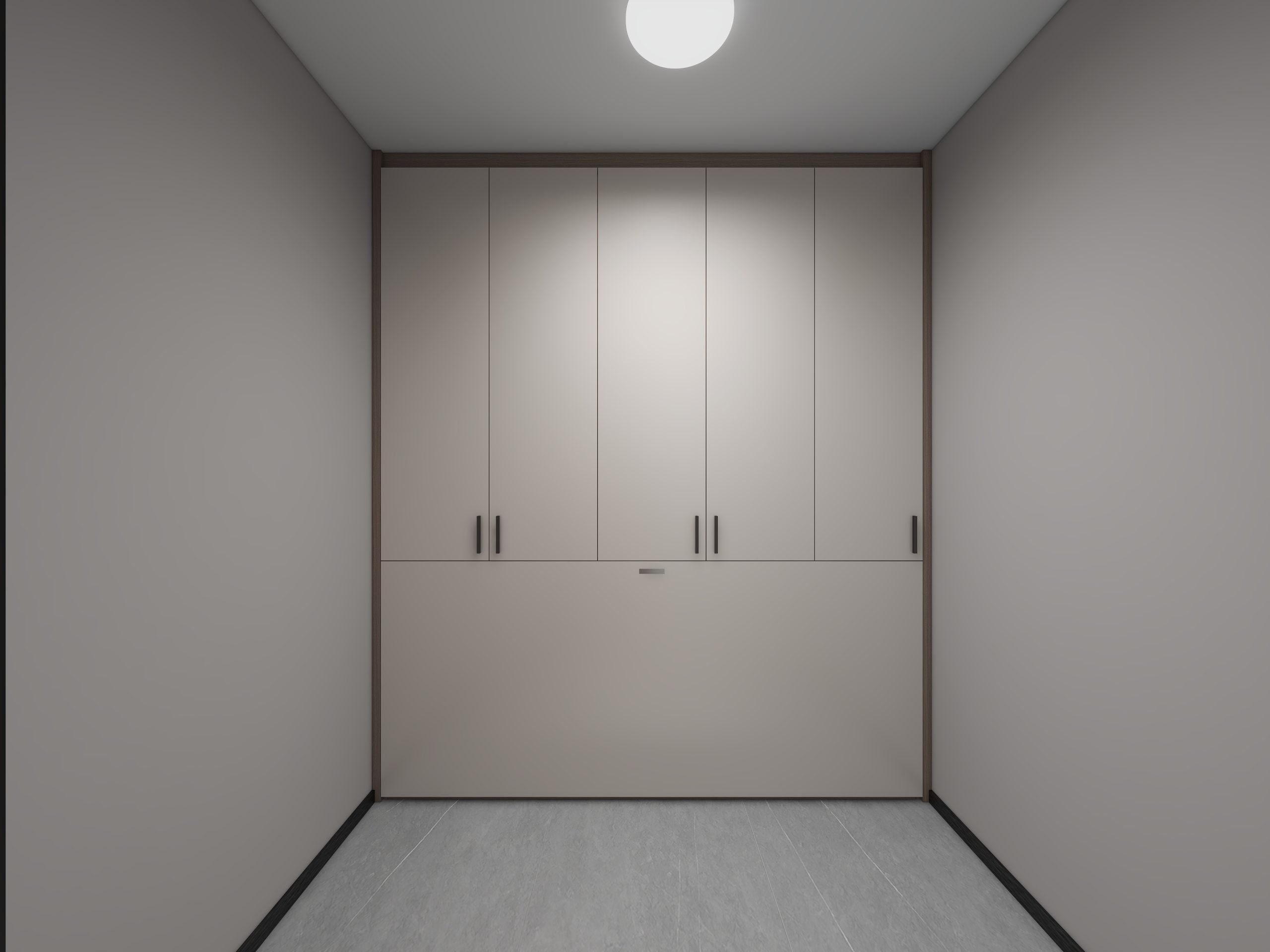 Bomb Shelter Full Height Space Saving Beds with Storage Cabinet (7 feet)