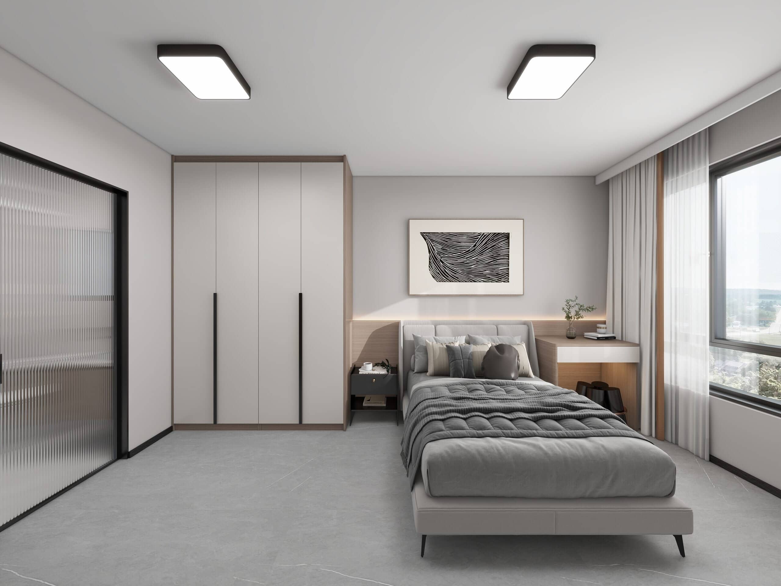 Grove Spring 5-Room Design B (Kitchen, Master Bedroom, and Bathroom Cabinets)