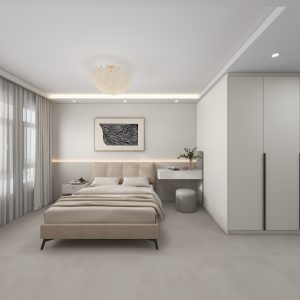Master Bedroom Bedhead with LED light
