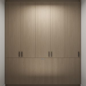 Bomb Shelter Full Height Space Saving Beds with Storage Cabinet (7 feet)