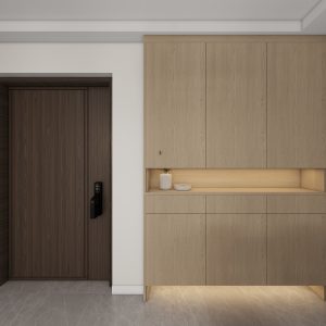 Foyer Full Height Shoes Cabinet  (6 feet)