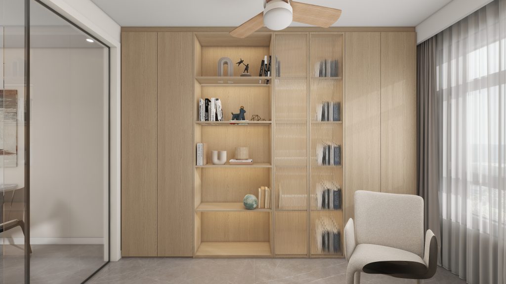 Study Room Full Height Display Cabine (11 feet)