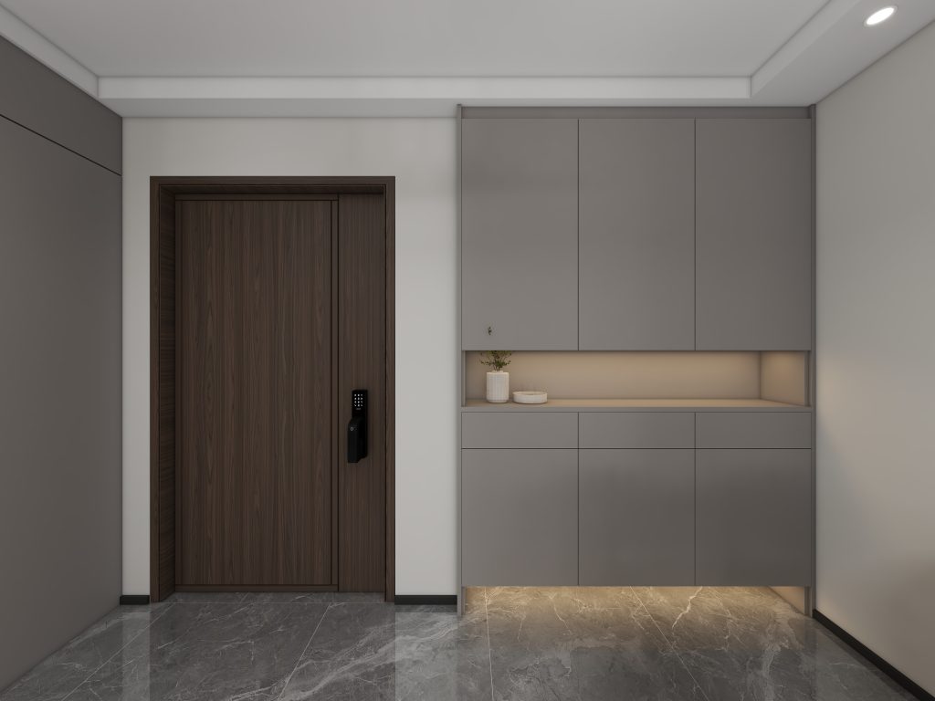 Foyer Full Height Shoes Cabinet  (6 feet)