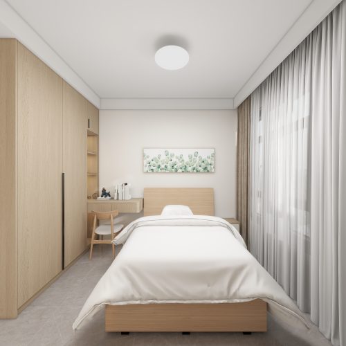 Hougang Citrine 2-Room Design B (Kitchen, Master Bedroom, and Bathroom Cabinets)