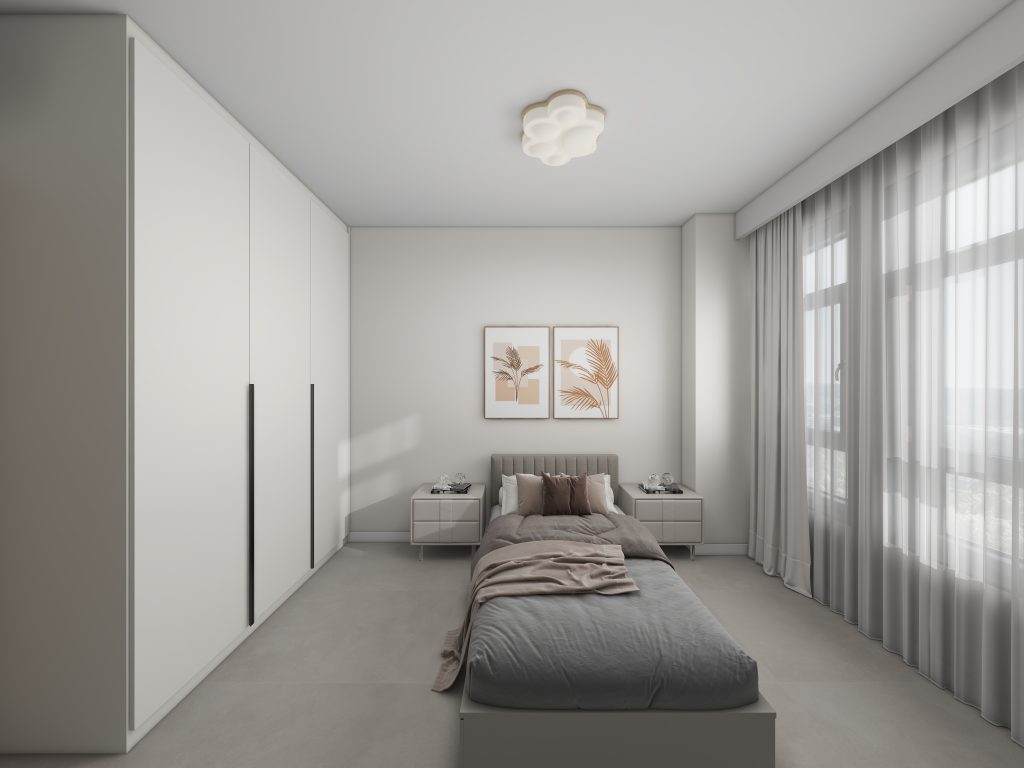 Bedroom 1 Casement Wardrobe (6 feet)