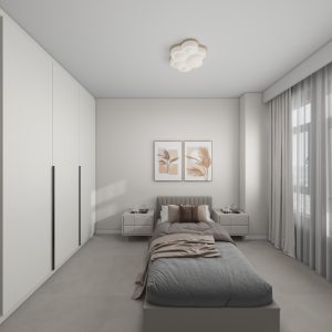 Bedroom 1 Casement Wardrobe (6 feet)