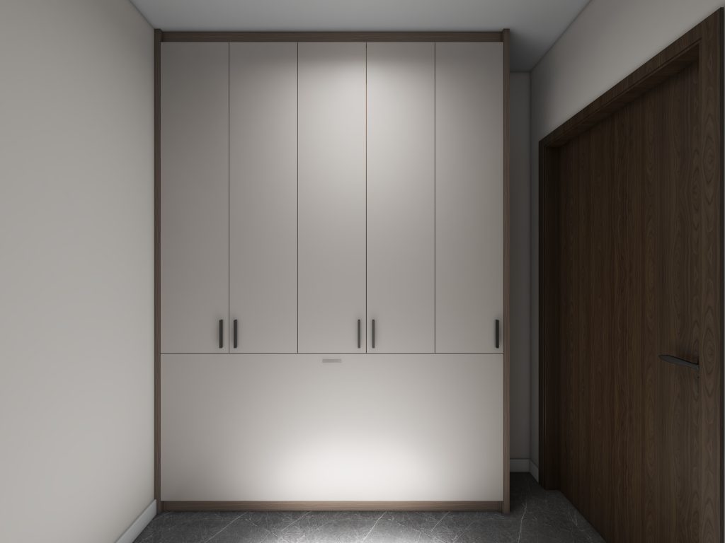 Bomb Shelter Full Height Space Saving Beds with Storage Cabinet (6.5 feet)