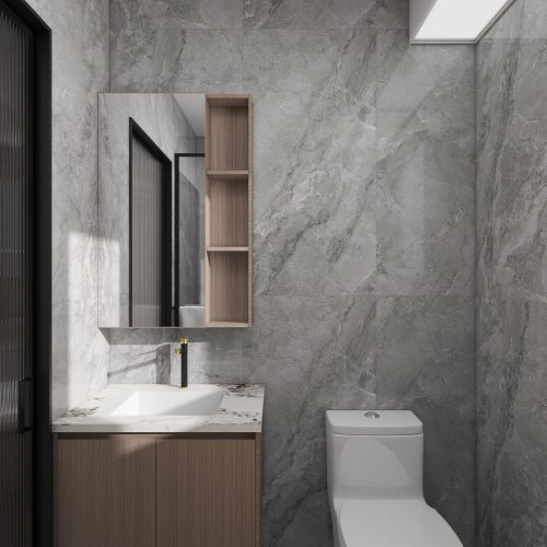Tengah Parc Clover 5-Room Design B (Kitchen, Master Bedroom, and Bathroom Cabinets)