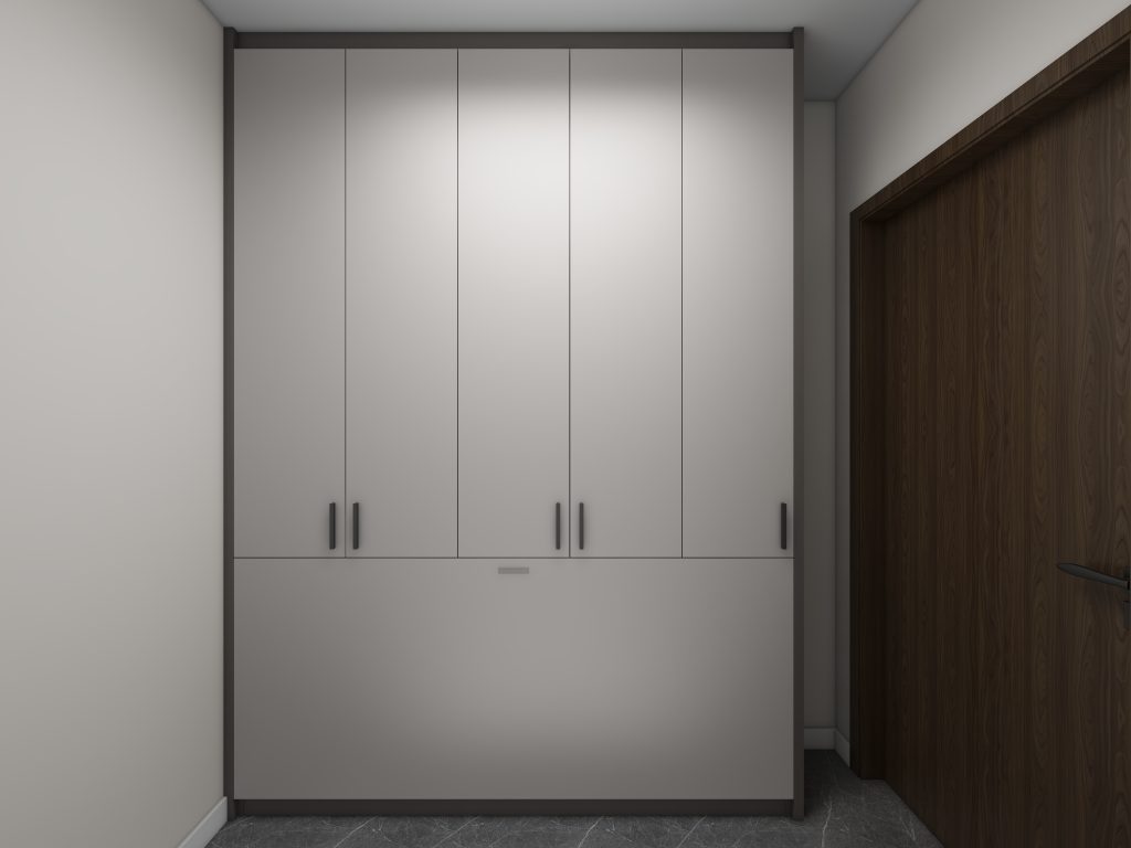 Bomb Shelter Full Height Space Saving Beds with Storage Cabinet (6.5 feet)