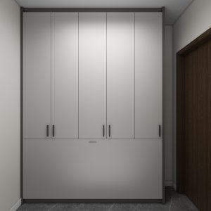 Bomb Shelter Full Height Space Saving Beds with Storage Cabinet (6.5 feet)