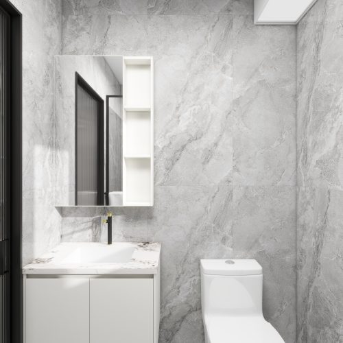 Tengah Parc Clover 5-Room Design A (Kitchen, Master Bedroom, and Bathroom Cabinets)