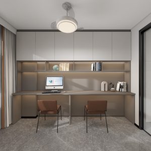 Study Room Top Hung Cabinet with Study Table (25 feet)