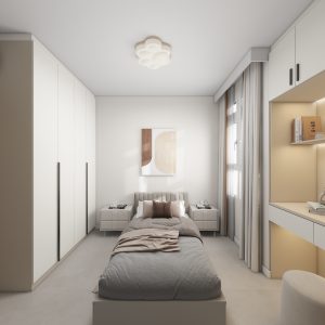 Bedroom 1 Casement Wardrobe (6 feet)