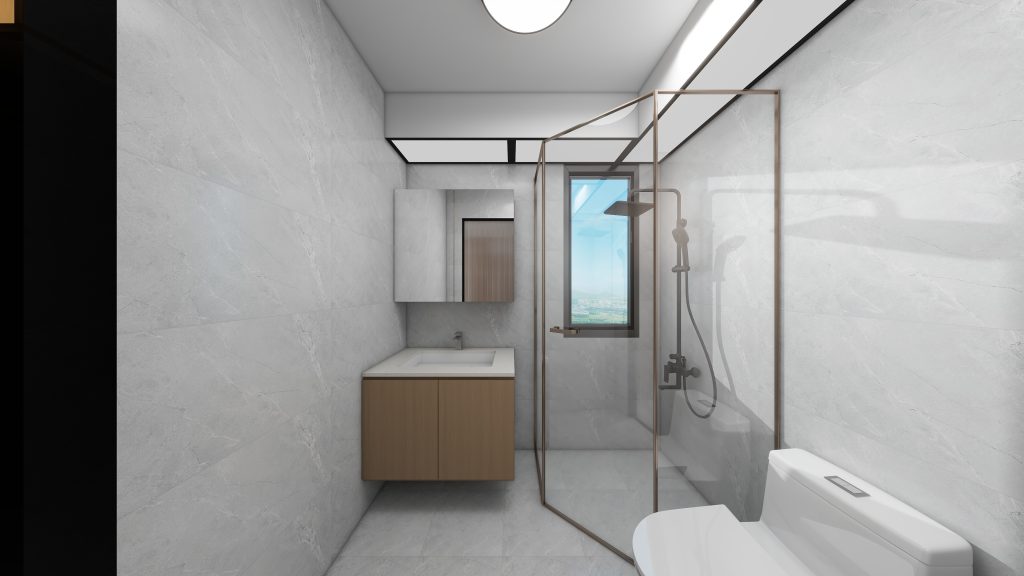 Common Bathroom Top & Bottom Cabinets (5 feet)