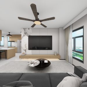 Living Suspended Tv Console & Feature Wall  (11.5 feet)