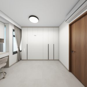 Bedroom 2 Space Saving Beds with Casement Wardrobe  (11.5  feet)
