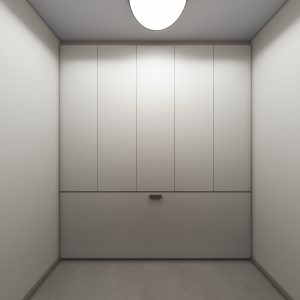 Bomb Shelter Full Height Space Saving Beds with Storage Cabinet (7 feet)