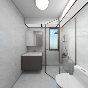 Common Bathroom Top & Bottom Cabinets (5 feet)