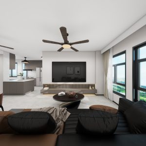 Living Suspended Tv Console (11.5 feet)