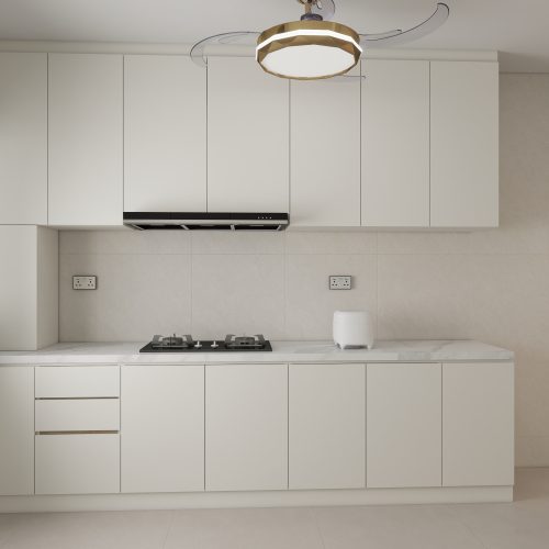 Sembawang Sun Sails 5-Room Design A (Kitchen, Master Bedroom, and Bathroom Cabinets)