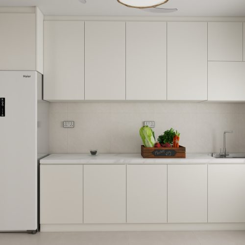 Sembawang Sun Sails 5-Room Design A (Kitchen, Master Bedroom, and Bathroom Cabinets)