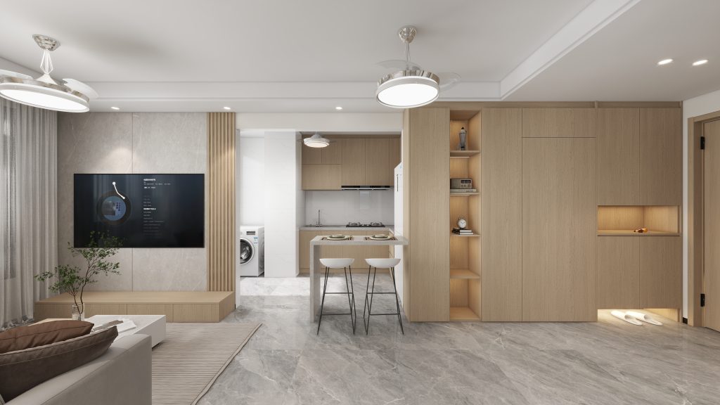 Kitchen Island with Sintered Stone (3 feet)