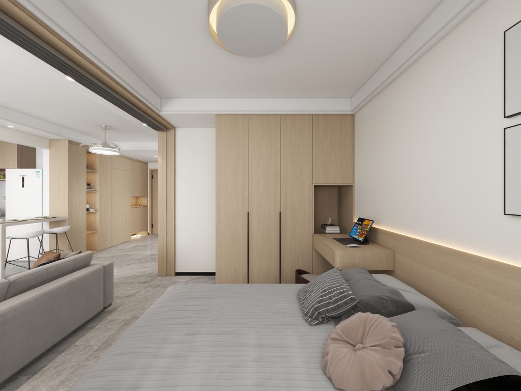 Sembawang Sun Sails 2-Room Design B (Kitchen, Master Bedroom, and Bathroom Cabinets)