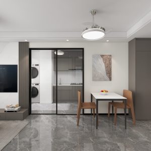 Living Tv Console & Feature Wall  (6 feet)