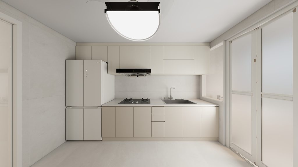 Sembawang Sun Sails 4-Room Design A (Kitchen, Master Bedroom, and Bathroom Cabinets)