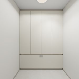 Bomb Shelter Full Height Space Saving Beds with Storage Cabinet (6 feet)