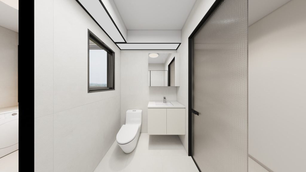 Sembawang Sun Sails 4-Room Design A (Kitchen, Master Bedroom, and Bathroom Cabinets)