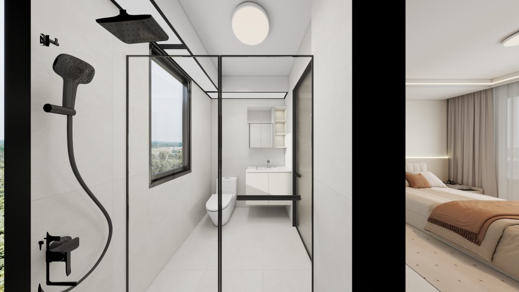 Common Bathroom Top & Bottom Cabinets (5 feet)
