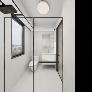 Common Bathroom Top & Bottom Cabinets (5 feet)