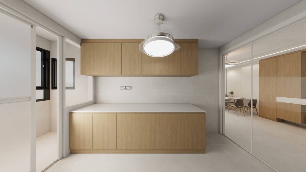 Sembawang Sun Sails 4-Room Design B (Kitchen, Master Bedroom, and Bathroom Cabinets)