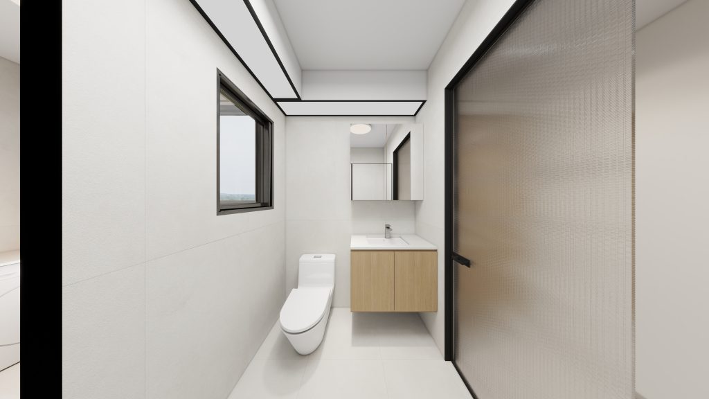 Common Bathroom Top & Bottom Cabinets (5 feet)