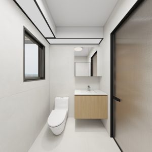 Common Bathroom Top & Bottom Cabinets (5 feet)