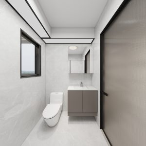 Common Bathroom Top & Bottom Cabinets (5 feet)