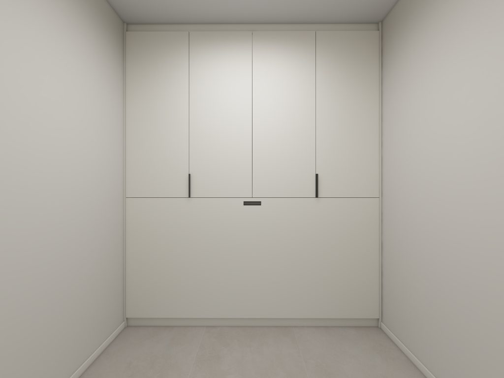 Bomb Shelter Full Height Space Saving Beds with Storage Cabinet (6.5 feet)