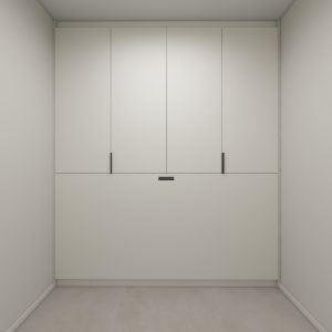 Bomb Shelter Full Height Space Saving Beds with Storage Cabinet (6.5 feet)