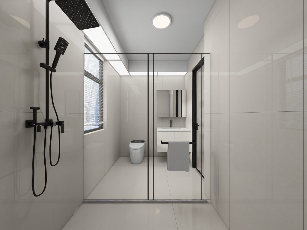 Tampines Green Emerald 5-Room Design A (Kitchen, Master Bedroom, and Bathroom Cabinets)