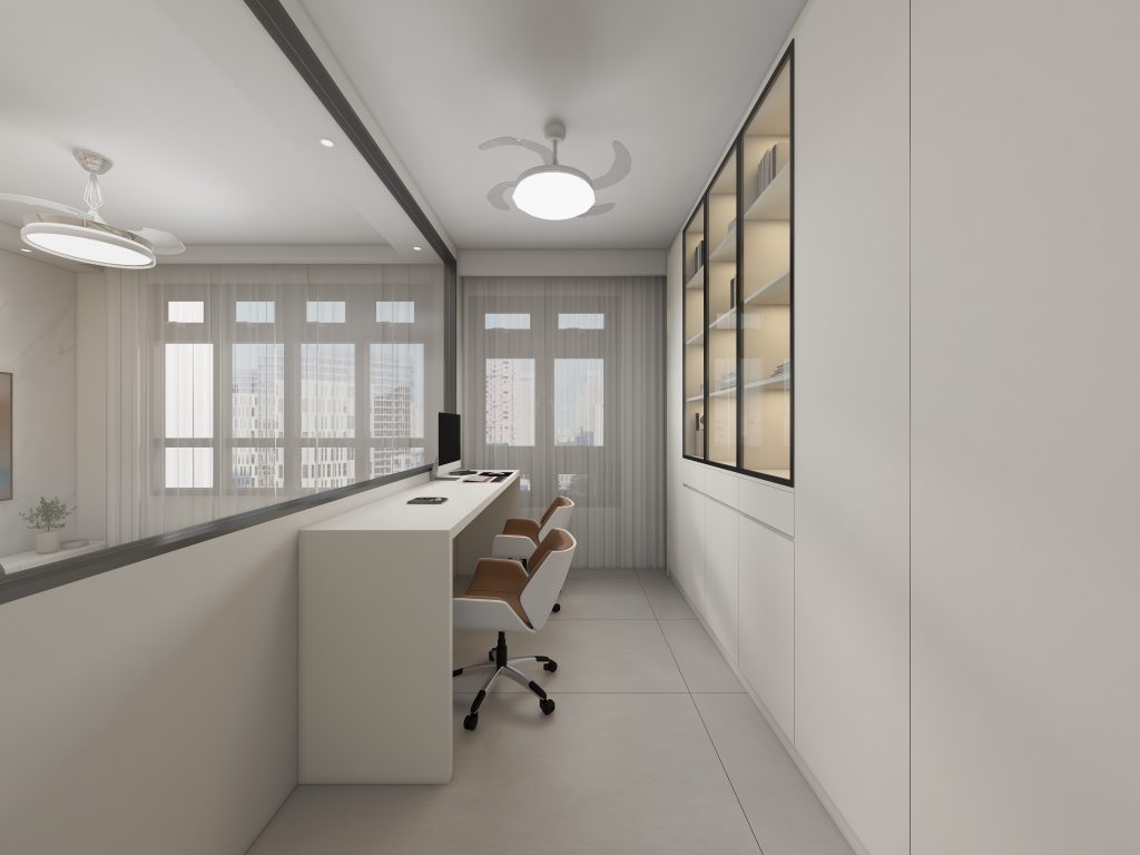 Study Room Full Height Display Cabine (12 feet)