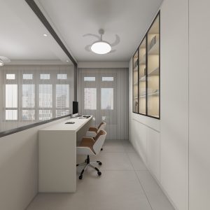 Study Room Full Height Display Cabine (12 feet)