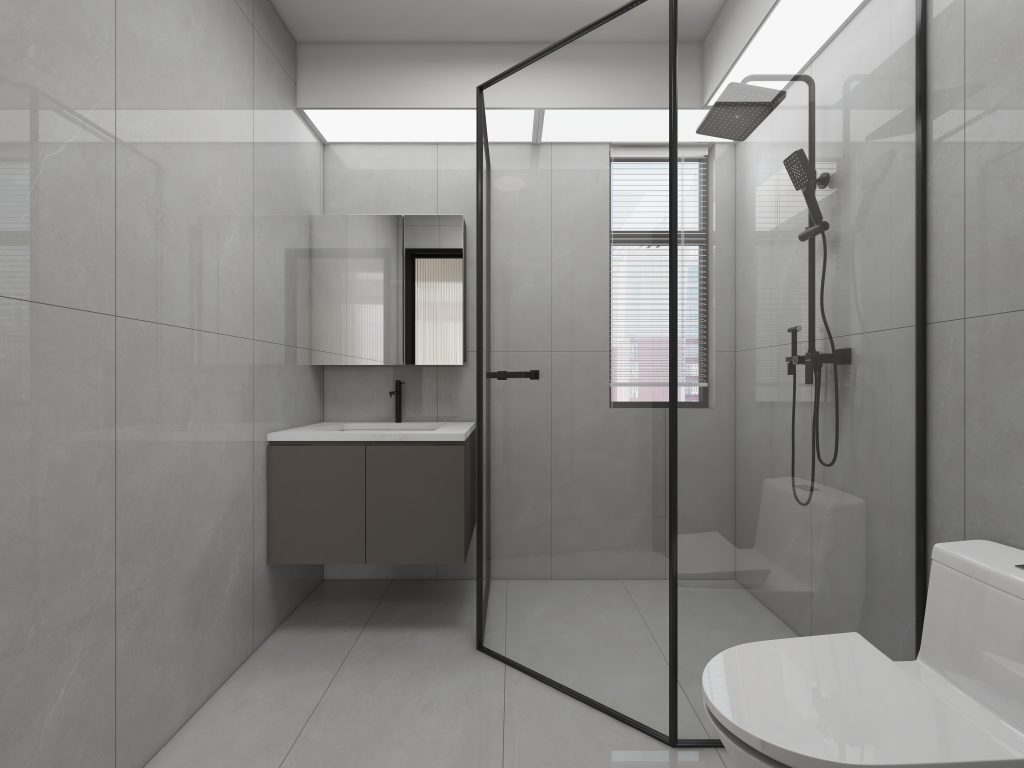 Common Bathroom Top & Bottom Cabinets (5 feet)