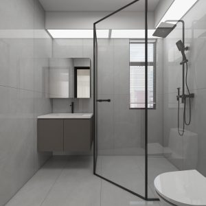 Common Bathroom Top & Bottom Cabinets (5 feet)