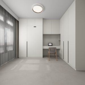Bedroom 2 Space Saving Beds with Casement Wardrobe with Open Shelves (15.5 feet)