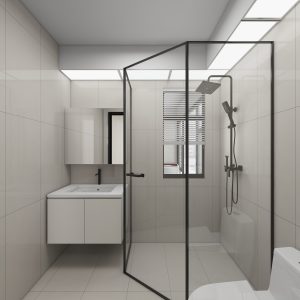 Common Bathroom Top & Bottom Cabinets (5 feet)