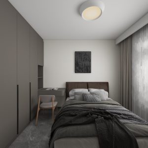 Bedroom 1 Casement Wardrobe with Dressing Table (8 feet)