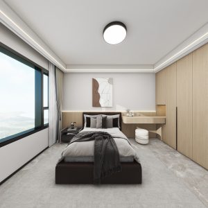 Bedroom 1 Casement Wardrobe with Dressing Table (8 feet)
