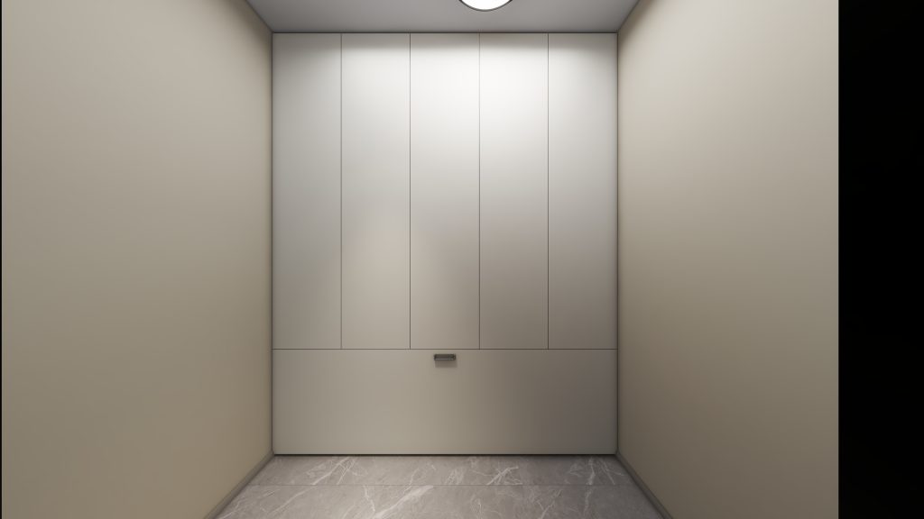 Bomb Shelter Full Height Space Saving Beds with Storage Cabinet (7 feet)